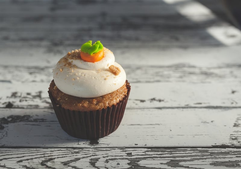 Colorful cupcake